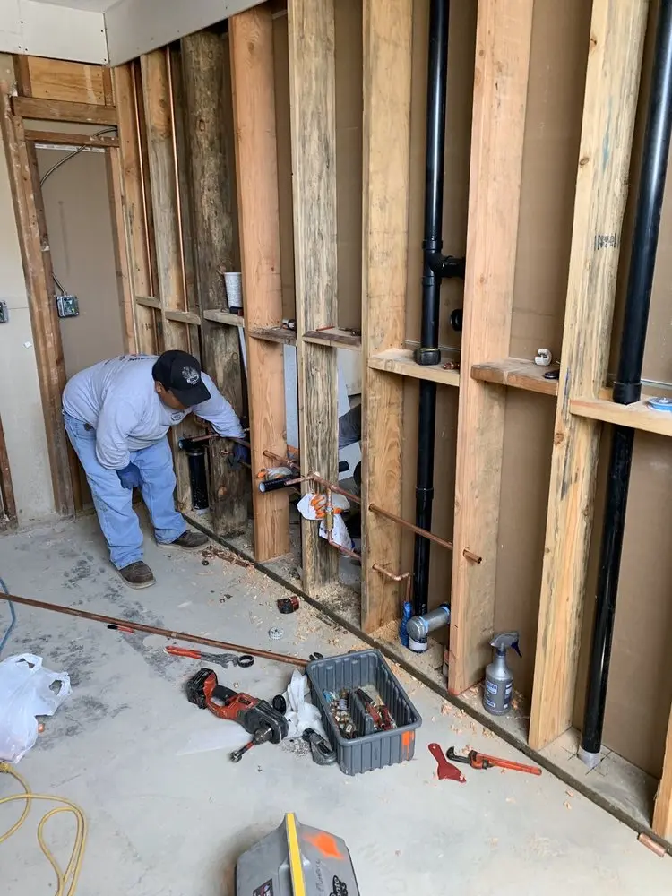 Commercial rough-in plumbing for Gas Line Repair in Westchester